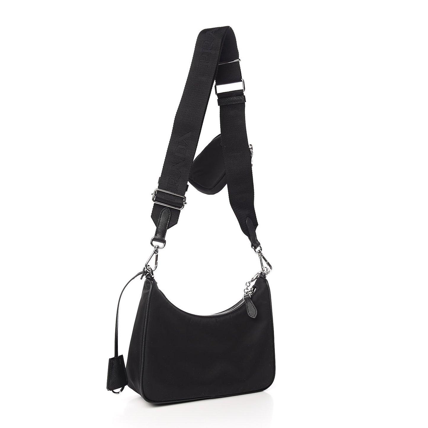 Nylon Re-Edition 2005 Shoulder Bag Black